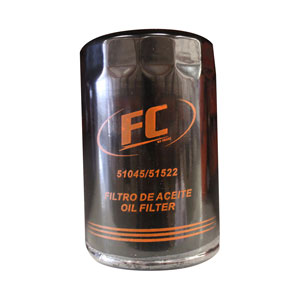 FILTRO DE ACEITE FC FC51045 CHEVROLET AVALANCHE 1500/CHEYENNE/CAPTIVA/BLAZER 5.3/SILVERADO 5.3/HUMMER/JEEP WAGONEER