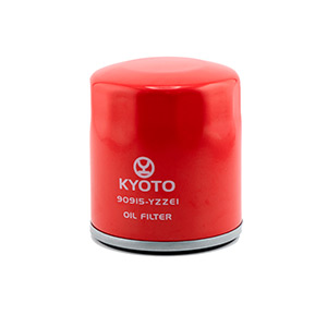 FILTRO DE ACEITE KYOTO 90915-YZZE1 TOYOTA COROLLA 1,6/1.8/ NEW SENSATION 4.0 1.6/1.8/ YARIS 4L 1.3/ YARIS BELTA 4.0 1.5/TERIOS