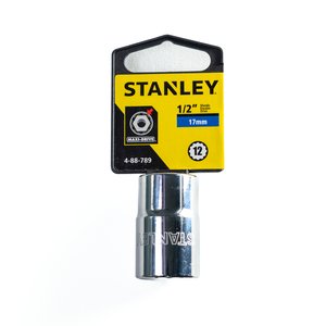 DADO CORTO ESTRIADO STANLEY 4-88-789 1/2 X 17 MM