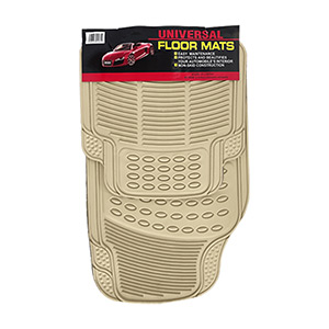 ALFOMBRA PARA CARRO DONGCAI BEIGE 3 PIEZAS