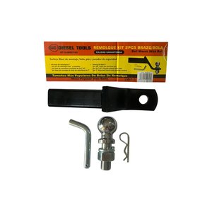 KIT REMOLQUE DIESEL TOOLS DT15-MK0769 BRAZO/BOLA 2" 