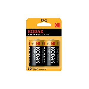 PILA ALCALINA KODAK TIPO D BLISTER X 2 6010