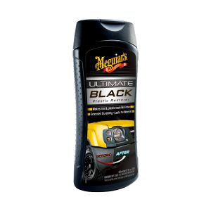 RESTAURADOR DE PLASTICO MEGUIAR´S G15812 ULTIMATE BLACK 355 ML