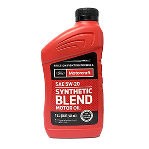 ACEITE DE MOTOR MOTORCRAFT 5W20 SEMI SENTETICO QUART