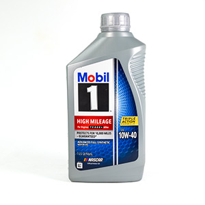 ACEITE DE MOTOR MOBIL 1 10W40 SINTETICO HIGH MILEAGE QUART