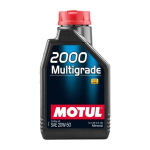 ACEITE DE MOTOR MOTUL 2000 20W50 PROTECT MINERAL 1 LT