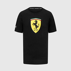 FRANELA FERRARI 620207 01 NEGRO TALLA L CABALLERO