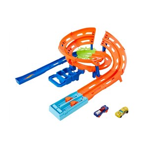 PISTA STUNT TRACKS HOT WHEELS DOBLE