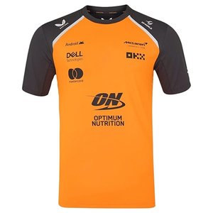 FRANELA MCLAREN TM9923-088-M NEGRO Y NARANJA TALLA M CABALLERO